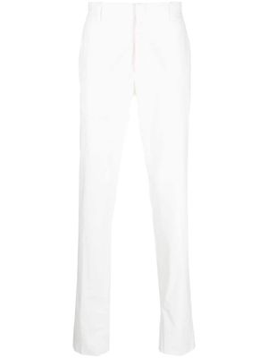 Zegna pantalon de costume à coupe slim - Blanc Zegna pantalon de costume à coupe slim - Blanc