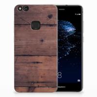 Huawei P10 Lite | Bumper Hoesje | Old Wood