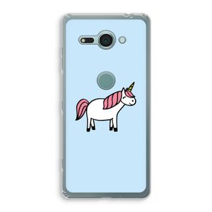 Eenhoorn: Sony Xperia XZ2 Compact Transparant Hoesje