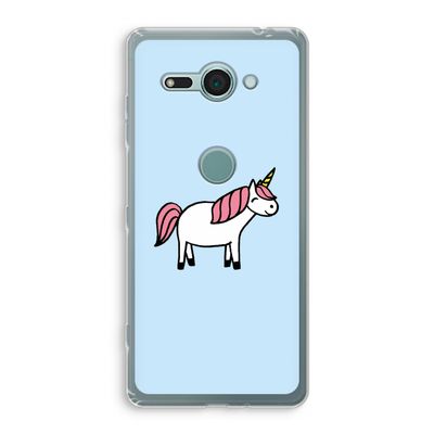 Eenhoorn: Sony Xperia XZ2 Compact Transparant Hoesje