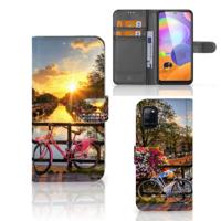 Samsung Galaxy A31 | Flip Cover | Amsterdamse Grachten