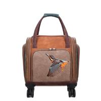 Hi-di-hi Underseater Koffer Trolley Voyage Cognac/Bruin - PRE ORDER: LEVERBAAR VANAF SEPTEMBER 2025