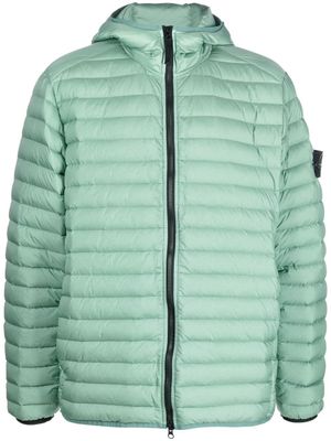 Stone Island doudoune à patch Compass - Vert
