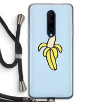 Banana: OnePlus 7 Pro Transparant Hoesje met koord