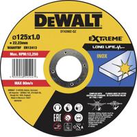DEWALT DT43902 DT43902-QZ Doorslijpschijf recht 125 mm 1 stuk(s) Metaal, RVS, IJzer - thumbnail
