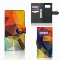 Samsung Galaxy Note 8 Book Case Polygon Color - thumbnail