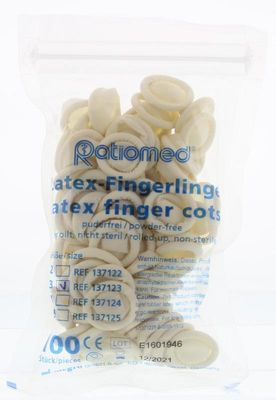 Mainit Vingercondoom latex M 3 (100 st)