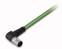 WAGO WAGO GmbH & Co. KG 756-1202/060-200 ETHERNET-/PROFINET-kabel, hoekig Inhoud: 1 stuk(s) - thumbnail