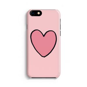 Hartje: Volledig Geprint iPhone 7 Hoesje