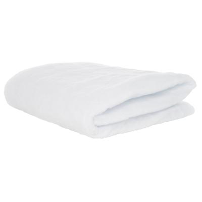 Anna's Collection Sneeuwdeken/sneeuwtapijt - wit- brandvertragend polyester - 100 x 100 cm