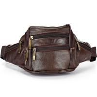 Mode mannen lederen taille tassen reizen noodzaak organisator mobiele telefoon tas (donker bruin) Mode mannen lederen taille tassen reizen noodzaak organisator mobiele telefoon tas (donker bruin)