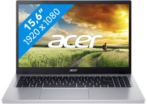 Acer Aspire Go 15 AG15-31P-377N Intel Core i3 N-series i3-N305 Laptop 39,6 cm (15.6") Full HD 8 GB LPDDR5-SDRAM 512 GB SSD Wi-Fi 6 (802.11ax) Windows 11 Home Zilver