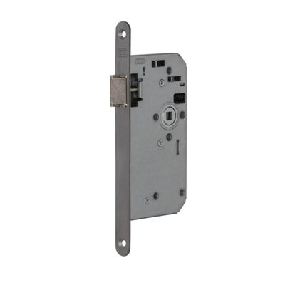 Nemef project insteek loopslot - doornmaat 60 mm - RVS voorplaat - 435/17 - Rs/Ls