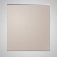 VidaXL Rolgordijn verduisterend blackout 140 x 230 cm beige
