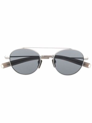 Dita Eyewear lunettes de soleil à monture ronde - Argent
