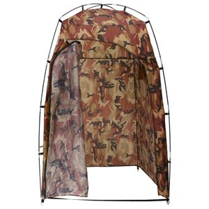 VidaXL Douche-/wc-/omkleedtent camouflage