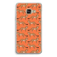 Cheetah: Samsung A3 (2017) Transparant Hoesje