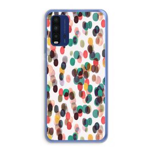 Tropical Dots: Xiaomi Redmi 9T Transparant Hoesje
