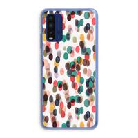 Tropical Dots: Xiaomi Redmi 9T Transparant Hoesje
