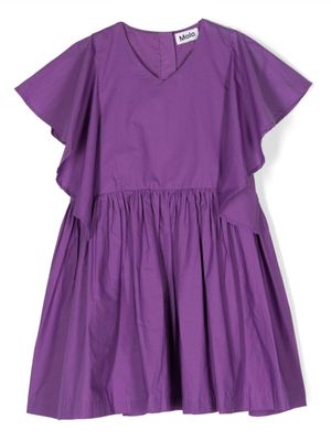 Molo robe Christiana evasée - Violet