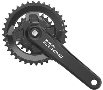 Shimano Crankstel 2 x 9/10/11 speed cues fc-u4000 met 175 mm crankarm 36-22 tands (3mm opliggend)