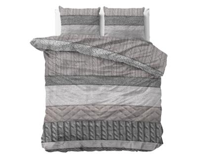 Dreamhouse Flanel Elin Taupe 200 x 220 cm