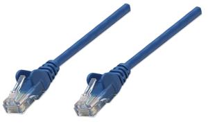 Intellinet 338400 RJ45 Netwerkkabel, patchkabel CAT 5e U/UTP 1.50 m Blauw 1 stuk(s)