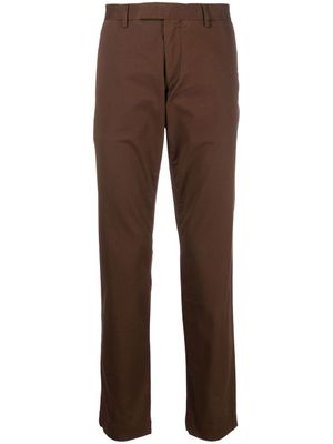 Polo Ralph Lauren pantalon chino à coupe slim - Marron