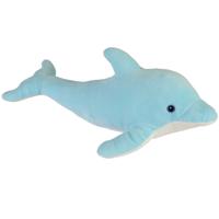 Pluche knuffel Dolfijn - 33 cm - zeedieren - knuffeldier - zoogdieren