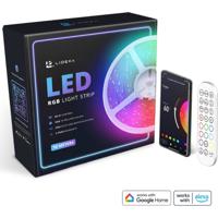 Lideka - LED Strip 10m (2x5) RGB - Afstandsbediening - Gaming Lichtstrip met App - 300 LEDs - Zelfklevend Licht - thumbnail