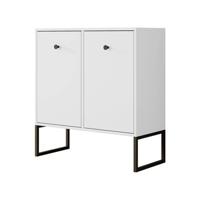 Meubella Dressoir Lyndall - Wit - 77 cm - thumbnail