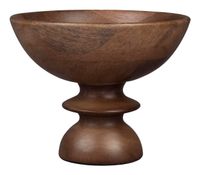 Dutchbone Schaal 'Gwen' Mangohout, 14cm