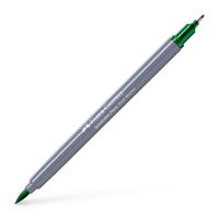 Faber Castell Duo aquarelmarker Goldfaber - 163 smaragdgroen