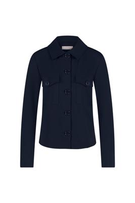 Studio Anneloes Claire Bonded Jacket 94822 6900 Dark Blue