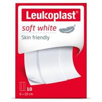 Leukoplast Soft white 8 x 10cm 10 Stuks