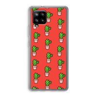 Mini cactus: Samsung Galaxy A42 5G Transparant Hoesje