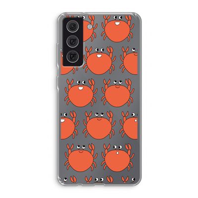 Krab: Samsung Galaxy S21 FE Transparant Hoesje