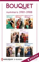 Bouquet e-bundel nummers 3981 - 3988 - Lynne Graham, Caitlin Crews, Julia James, Clare Connelly, Angela Bissell, Kate Hewitt, Kelly Hunter, Chantelle Shaw - ebook - thumbnail