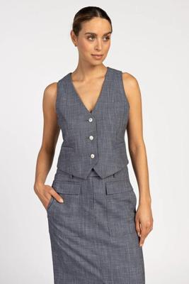 Aaiko Gilet Alica | Denim