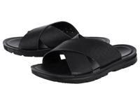 LIVERGY Heren slippers (Zwart, 42)