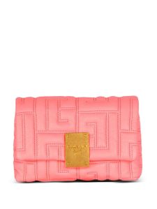 Balmain mini sac 1945 Soft matelassé - Rose