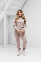 Guess New Allie Scuba Full Zip Trainingspak Dames Roze - Maat S - Kleur: Roze | Soccerfanshop