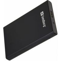 Sandberg USB 3.0 to SATA Box 2.5 2.5 HDD-/SSD-behuizing Zwart - thumbnail
