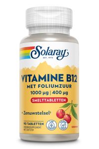 Solaray Vitamine B12 Met Foliumzuur