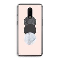 Marmeren cirkels: OnePlus 7 Transparant Hoesje