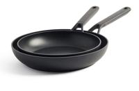 KitchenAid Koekenpannenset Classic Forged - ø 24 & 28 cm - keramische anti-aanbaklaag