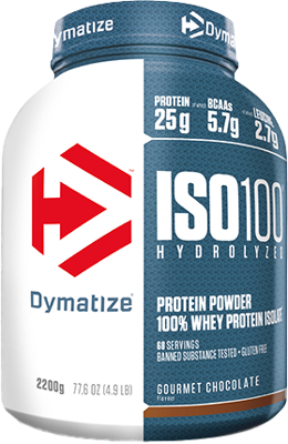 Dymatize ISO 100 Hydrolyzed Gourmet Chocolate (2200 g)