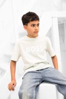 Hugo Boss Logo T-Shirt Kids Lichtgroen - Maat 11/12 jaar - Kleur: Lichtgroen | Soccerfanshop