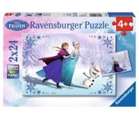 Ravensburger puzzel frozen zussen 2x24pc