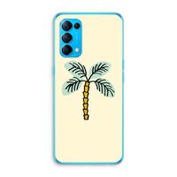 Palmboom: Oppo Find X3 Lite Transparant Hoesje Palmboom: Oppo Find X3 Lite Transparant Hoesje